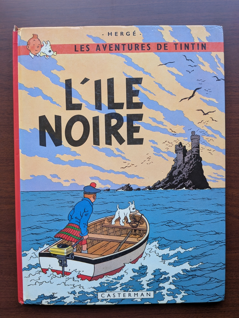 Les Aventures de Tintin "L'Île Noire" - Français